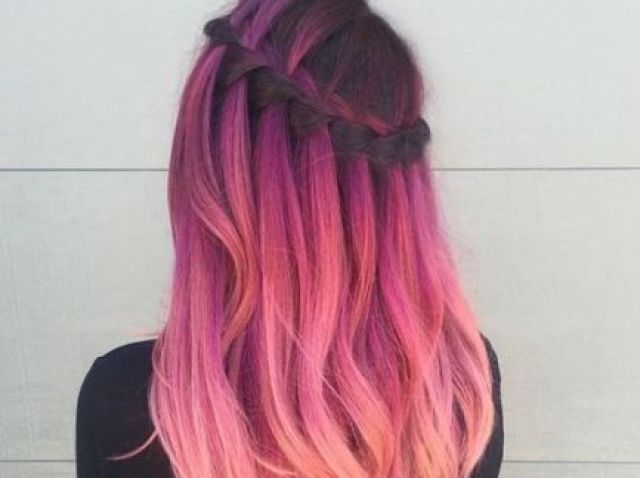 Degradê rosa
