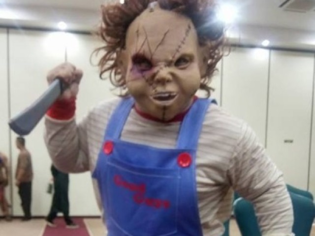 Boneco ou algum personagem de desenho animado