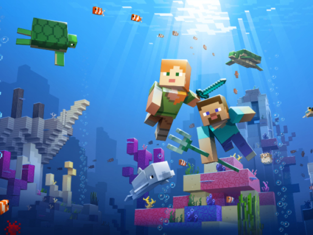 Você conhece a Atualização Aquática do Minecraft?