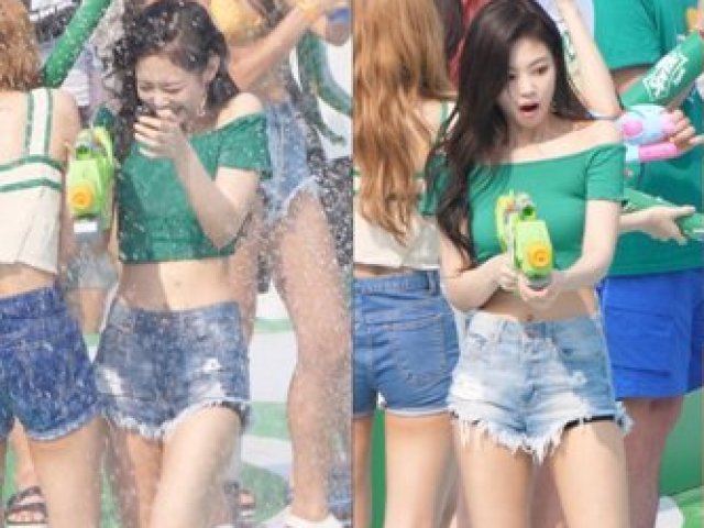 Jennie ficou molhada ao saber de uma Blink de verdade!!!