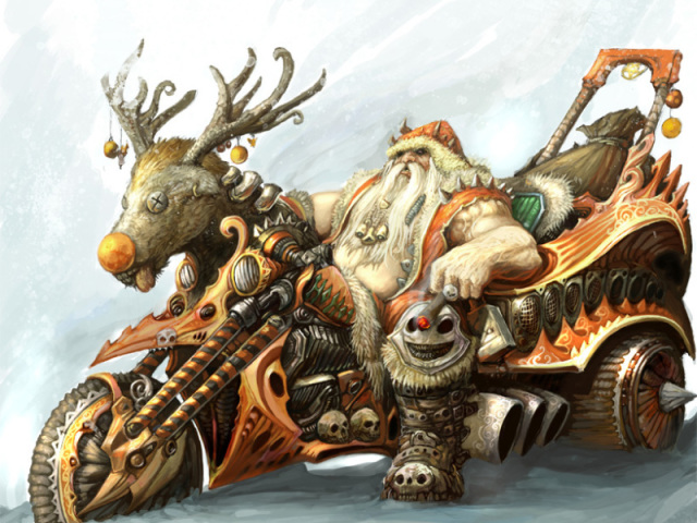 Santa Claus, o Rider