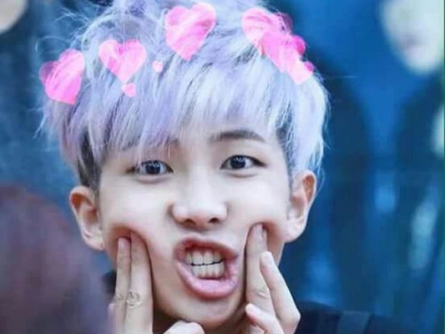 rap monster(rm) é o mais alto, né!