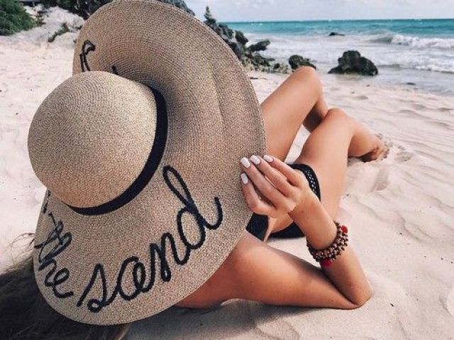 chapeu de praia
