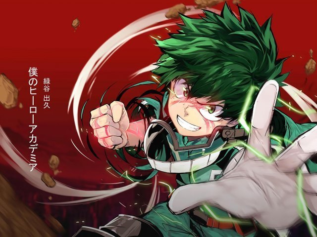 Midoriya Izuku!
