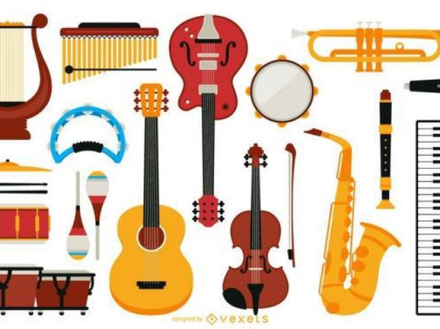 Instrumentos musicais com som inacreditável