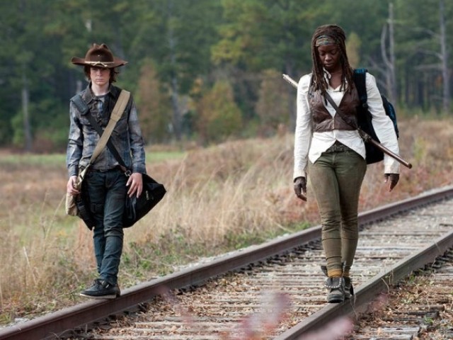 Carl & Michonne