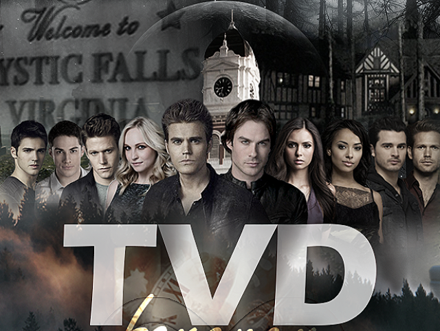 The Vampire Diaries - elenco misto da série.