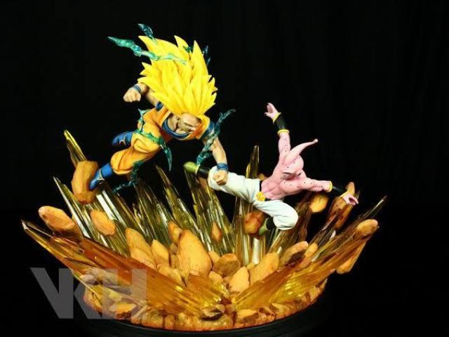 GOKU SSJ3 VS KID BOO