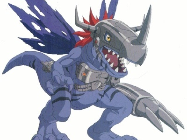 Metalgreymon Back