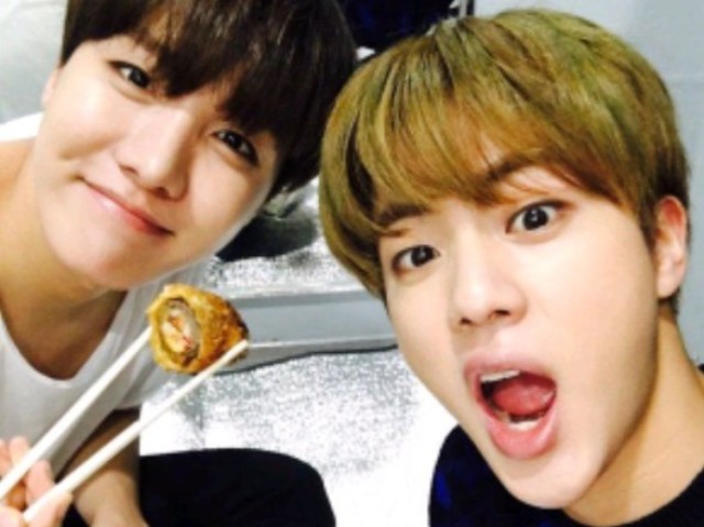 JHOPE e JIN