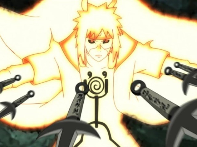 Minato (Edo Tensei com o modo kurama sennin )