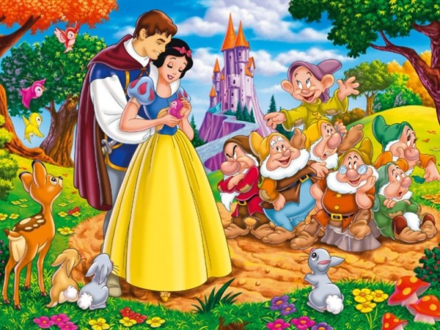 Branca de neve.