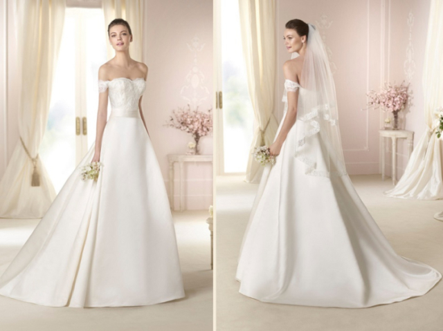Qual seria seu vestido de noiva?