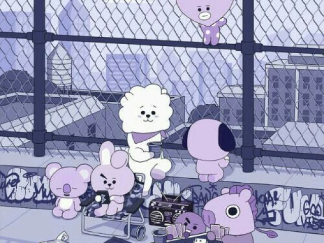 Monie, Jinnie, Mong, Sugar, Minie, Kkuk e Igor