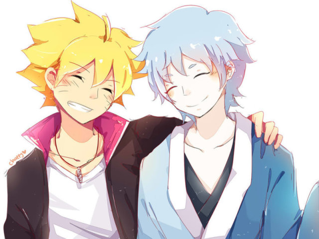 Boruto e Mitsuki