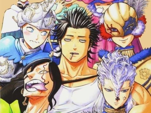 Qual seria seu esquadrão mágico em Black Clover?
