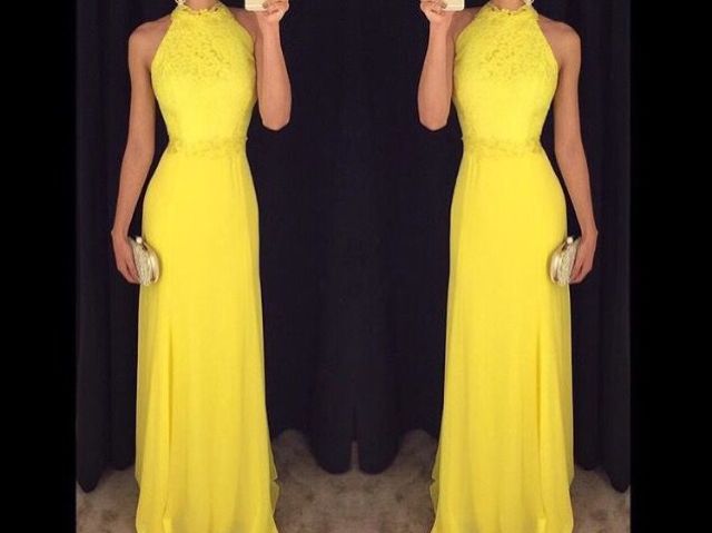 vestido amarelo