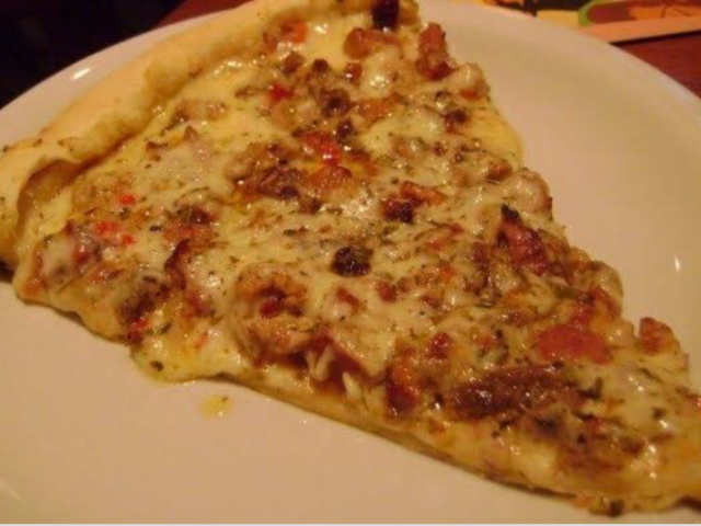 Pizza com Bacon