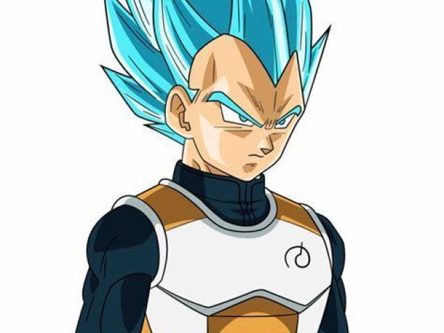 vegeta blue saga Goku black