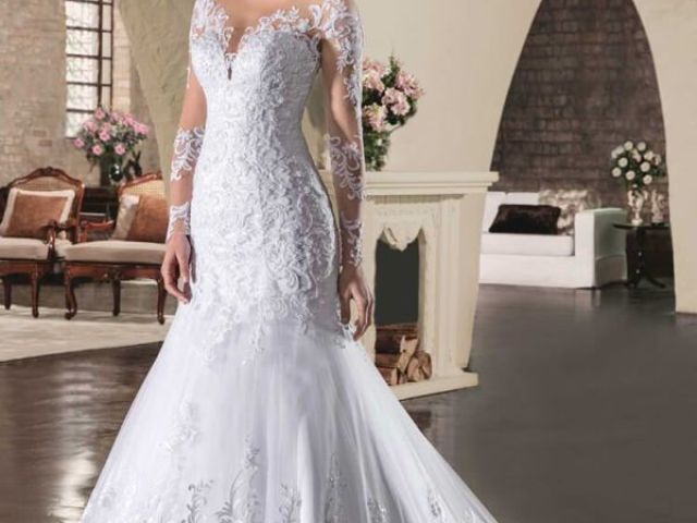 vestido sereia