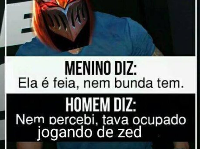 Fazer memes do zed