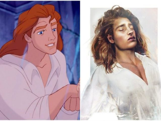 Príncipe Adam "A Fera" de "A Bela e a Fera"