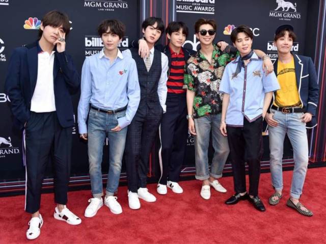 Ordem dos mais bonitos de BTS
