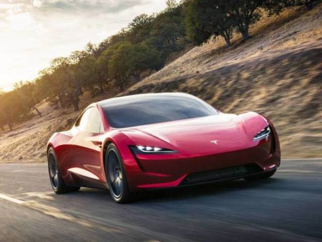 9. Tesla roadster