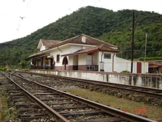 Para uma estação de Trem