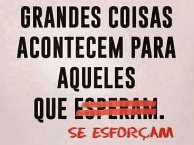 Tente de novo e se esforçe mais.