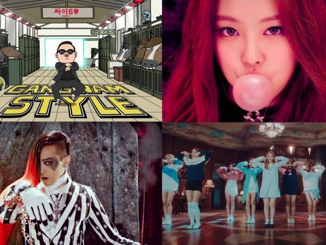 Qual é o m/v de kpop?