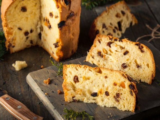 Panetone de frutas cristalizadas