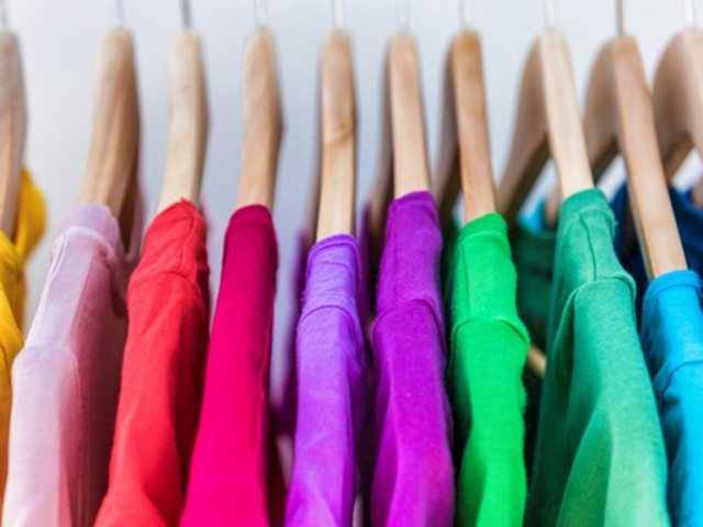 Roupas mais coloridas