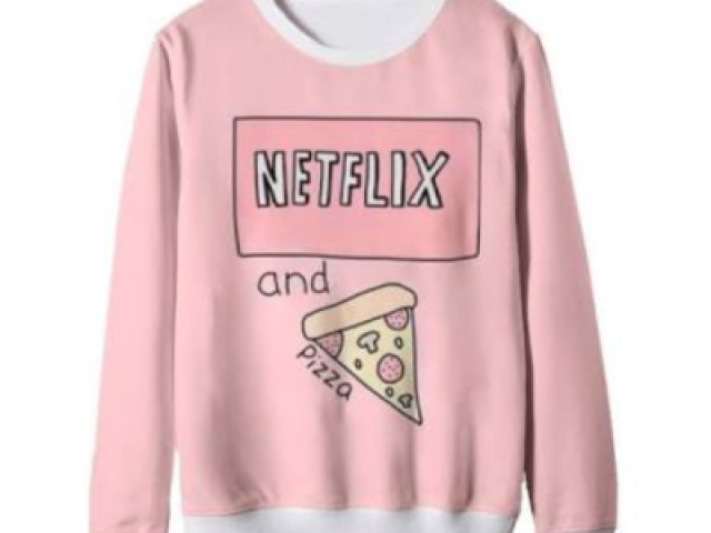 I love pizza and Netflix