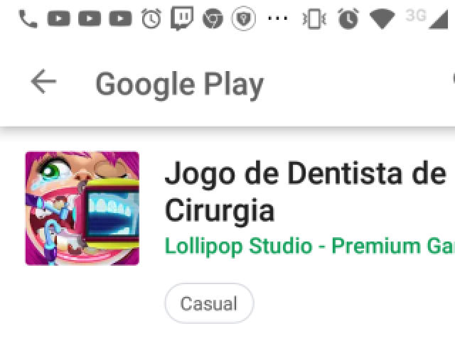 JOGO DE DENTISTA CIRUGIA