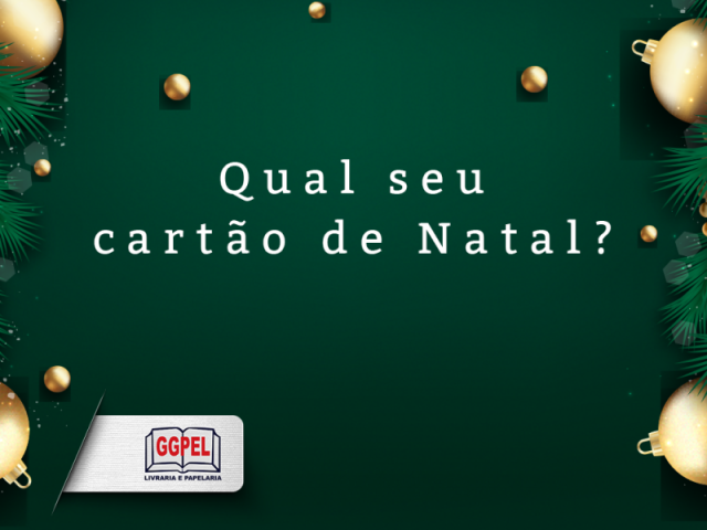 Qual é o seu cartão de Natal?
