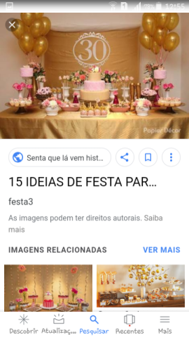 Festa chique...