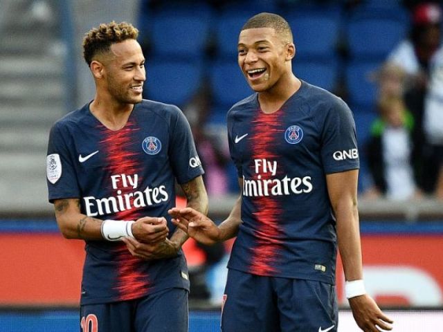 Neymar e Kylian Mbappé