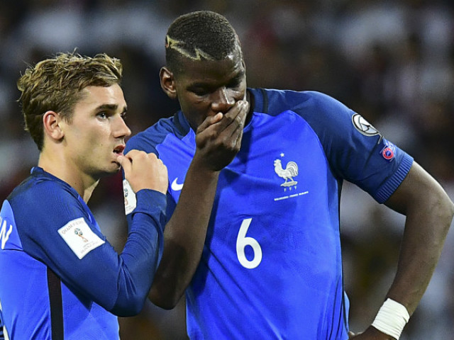 Paul Pogba e Antoine Griezmann