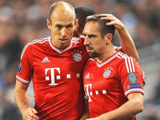 Arjen Robben e Franck Ribéry