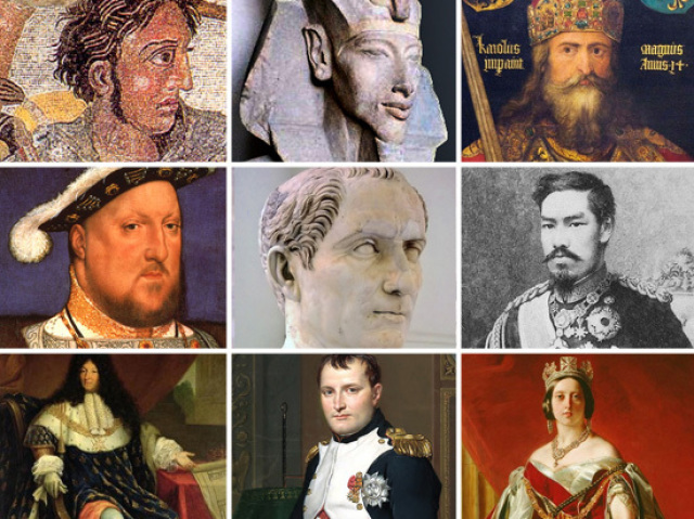 Qual rei/rainha ou imperador(a) famoso(a), mais combina com você?