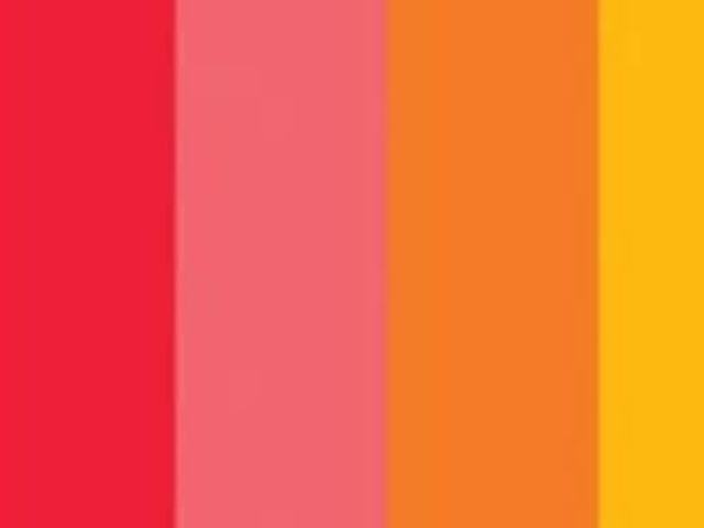 Cores quentes!