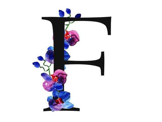 F