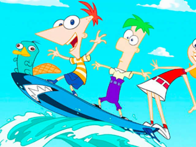 1. Phineas e Ferb