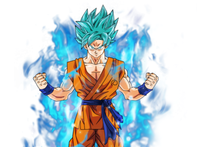 super sayajin blue