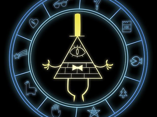 Será que você consegue adivinhar o personagem de Gravity Falls pelo símbolo?