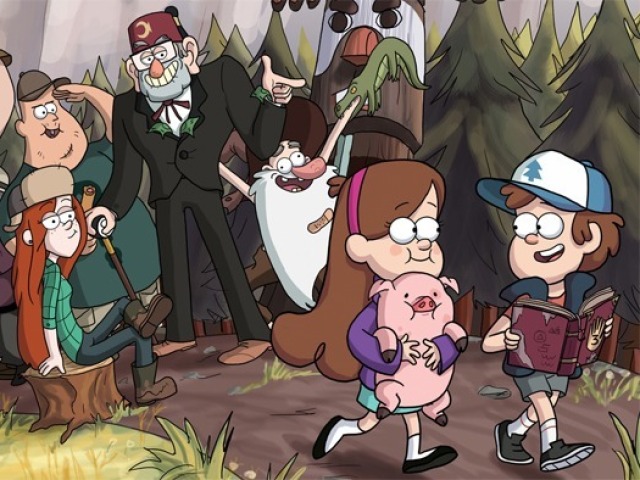 Quem é esse personagem de Gravity Falls?
