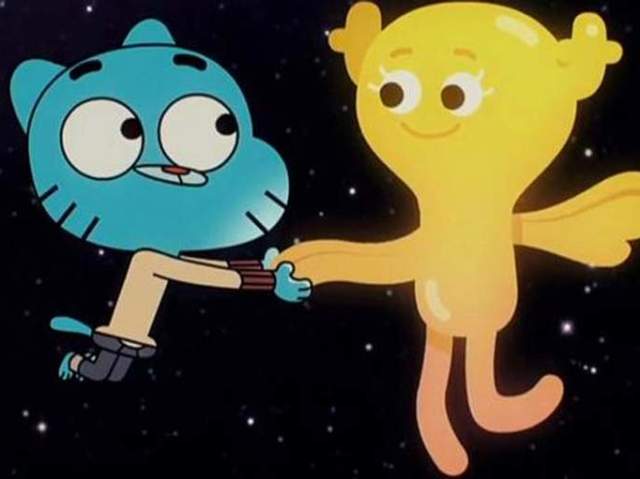 3. Gumball e Penny (O Incrível Mundo de Gumball)