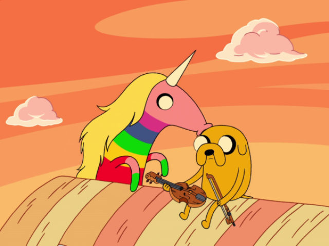 Jake e Lady Íris (Hora de Aventura)