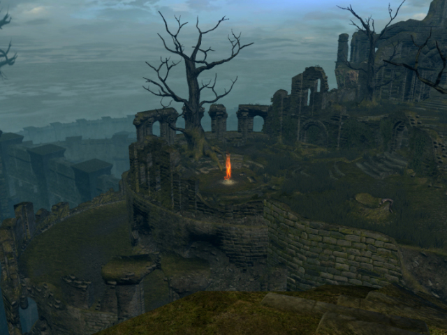 Firelink Shrine(Santuário do elo de fogo)